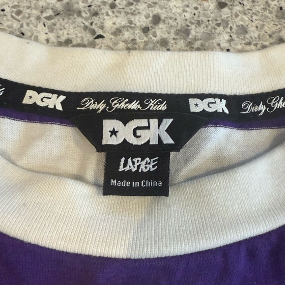 Dgk Day Dream Colorful Striped T-Shirt - Picture 5 of 6